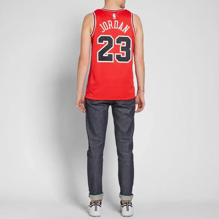 Jordan Edition Basketball Jersey Men's Red (Unisex) Basketball Jerseys AO2915 657