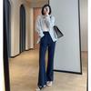 Ze Dai Jia Yi High Waist Slimming Flare Pants for Women - Spring 2026