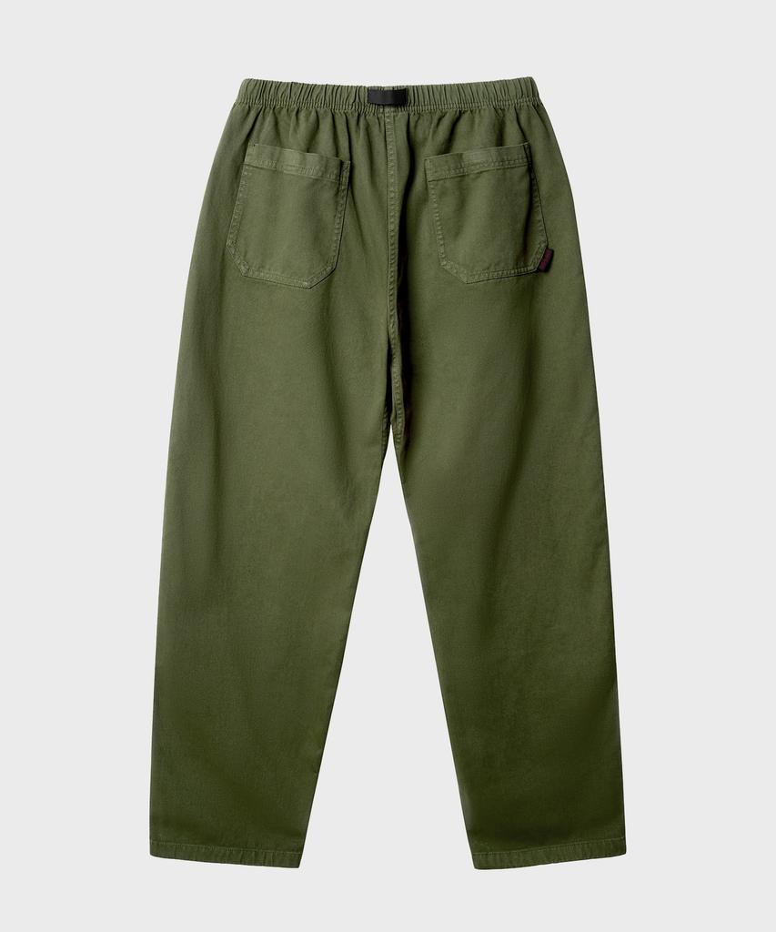 Geulamichi Loose Tapered Ridge Pants Olive