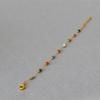 Stainless Steel Colorful Beads Bracelet For Women Girls Gold Color Exquisite Vacation Style Wrist Chains Party Jewelry Gifts