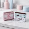1/2Pcs Korean-Style Star Angel Flip-Top Small Iron Box, Portable Waterproof Card Sticker Storage Box With High Aesthetic Appeal