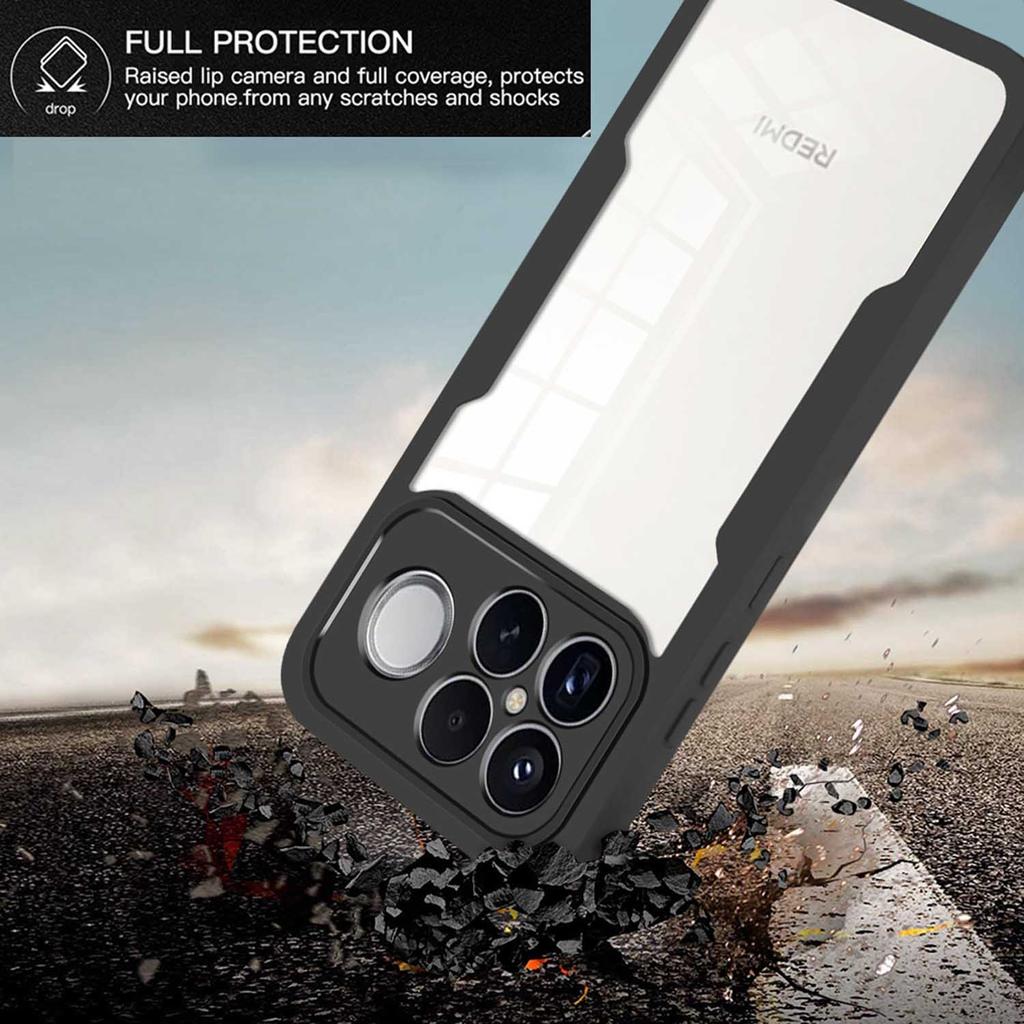 For Mi Poco F8 F7 Ultra Anti Shock And Anti Fall 360 Fully Wrapped Phone Case For Mi Poco X7 X6 F7 F6 M7 Pro M7 4G