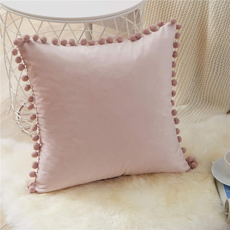 1pcs Soft Velvet Cushion Covers Pillowcases Square Decorative Pillow Cover for Sofa Comfortable Bed Car Home Throw Pillow Case