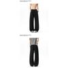 Vintage American Old Money Style Pleated Spliced Mens Summer Casual Long Pants
