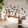 1pc Kitchen Wall Stickers Fun Design Cook Utensils Home Decoration Restaurant 30*60cm Home Decoration Stickers Posters