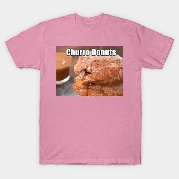 T Shirt Women Churro Donuts Harajuku Print Kawaii Tshirt Summer Short Sleeve Female T-Shirt Top Tee