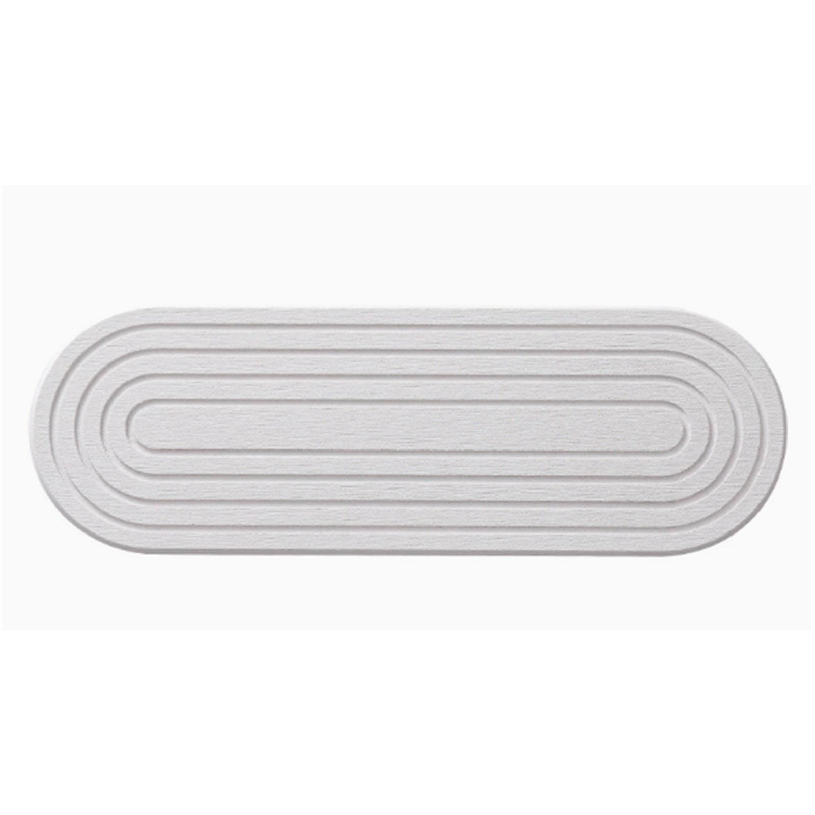 

Water Absorbing Stone Tray Quick Drying Anti Slip Minimalist Diatomite Sink Tray for Kitchen Bathroom 30x10cm 30x10cm / 11.8x3.9in белый