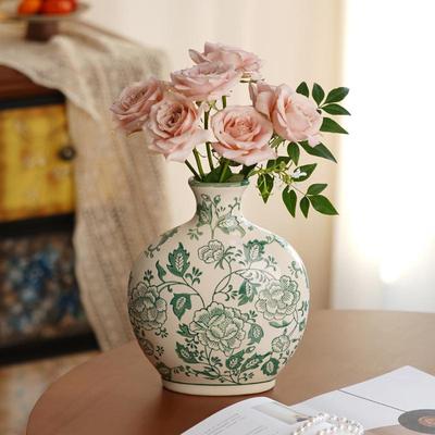 Ceramic Vase for Home Decor Modern Nordic Floor Vase for Living Room Large Flower Arrangement Vase Festival Decoration Gifts