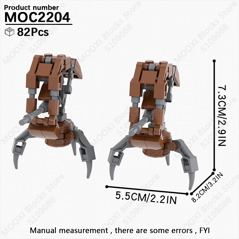 MOOXI MOC Space Wars Movie Robot Soldier Fighter Tank Weapons Battle Scene Models Bricks Building Blocks Figures Toys Kids Gifts