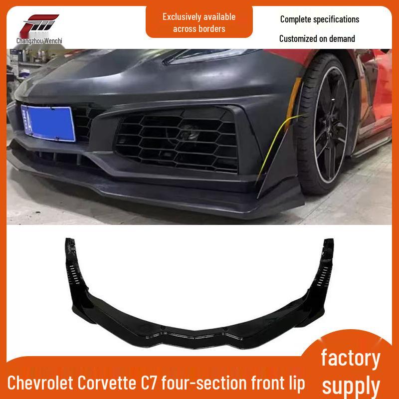 Sport Front Lip Splitter Kit for 2014-2019 Chevrolet Corvette C7