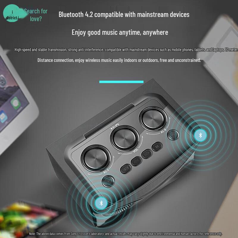 Soyea S68 Multifunctional Bluetooth Speaker CN plug (adapter included)