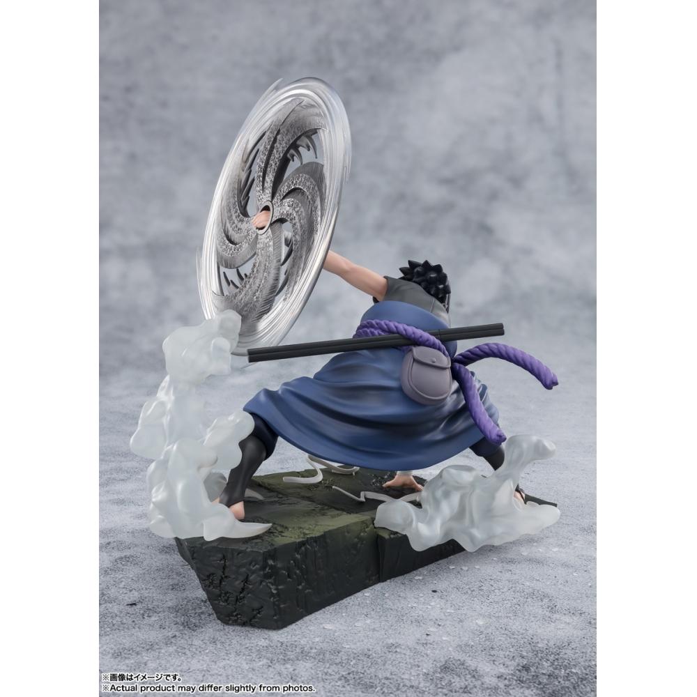 Naruto Figuarts Zero [super Fierce Battle] Sasuke Uchiha The Light   Dark Of The Mangekyo Sharingan