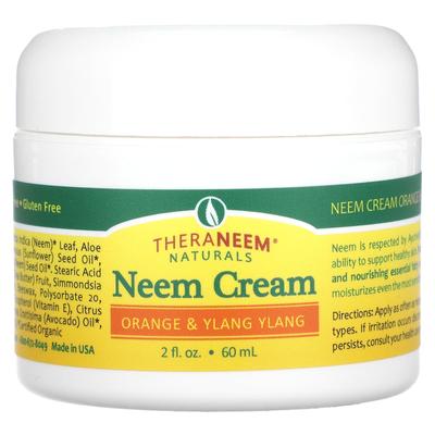 Theraneem Natural, Crème de Neem, Orange & Ylang Ylang, 60 ml(2 fl oz)