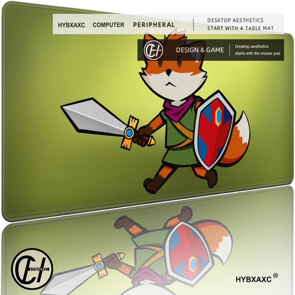 HYBXAXC Mouse Pad Cute HD Tunic Game Mousepad Gaming Office Desk Pads Large For Computer Non-slip Lockedge Mouse Pad 80X40CM