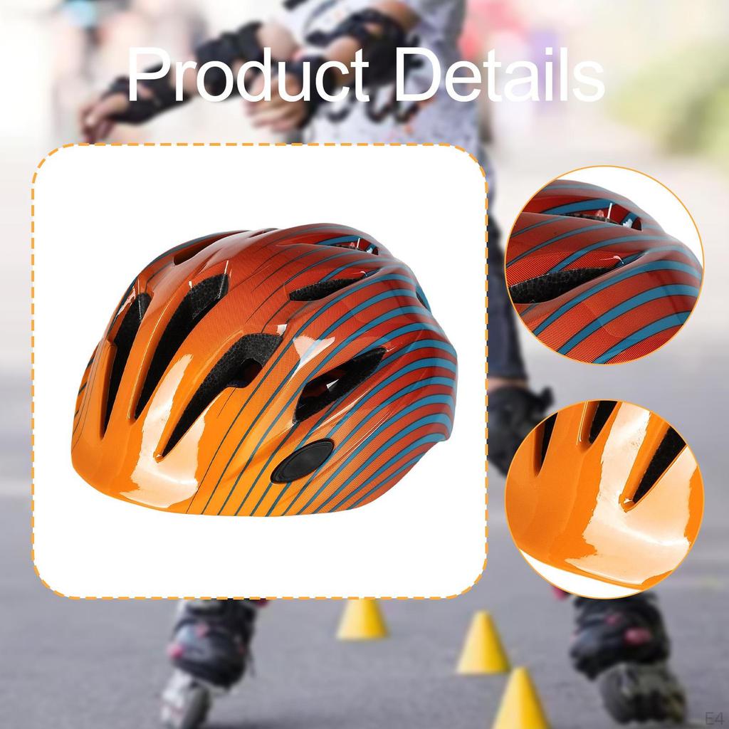 Bike Helmet for Kids Cycling Portable Bicycle Helmet, Removable Inner Liner Sports, Bicycling,