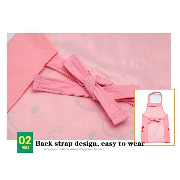 Tablier imperméable, vêtements de dessin pour enfants, élèves du primaire portant des couvertures de cuisine, vêtements de protection pour le dessin des hommes et des femmes de la maternelle