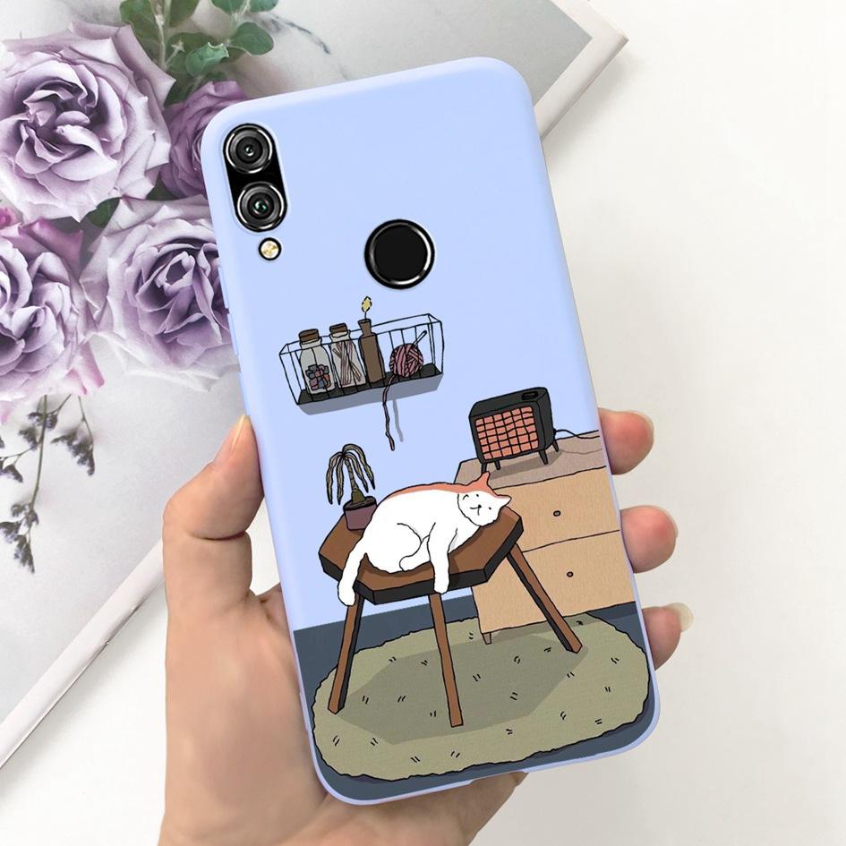 For Honor 8X Case  JSN-L11 JSN-L21 JSN-L22 Back Cover Luxury Marble Slim Soft Silicone Funda on Honor 8A 8C BKK-L21 Honor8X Capa