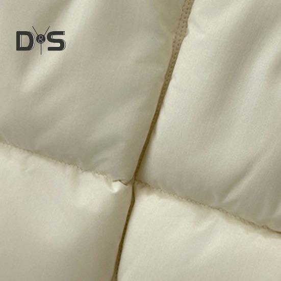 Zimowy damski płaszcz ze stójką, zapięcie na zamek błyskawiczny, długie rękawy, jednokolorowy, wiatroszczelny, zatrzymujący ciepło, ocieplany, męski, dopasowany krój, kurtka outdoorowa