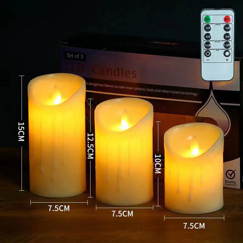 LED Flickering Candle Lights for Bar, Wedding, or Restaurant Decor