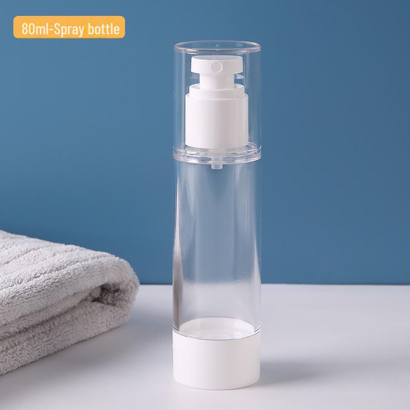 

Портативный вакуумный лосьон и распылитель для путешествий spray bottle 80ml прозрачный