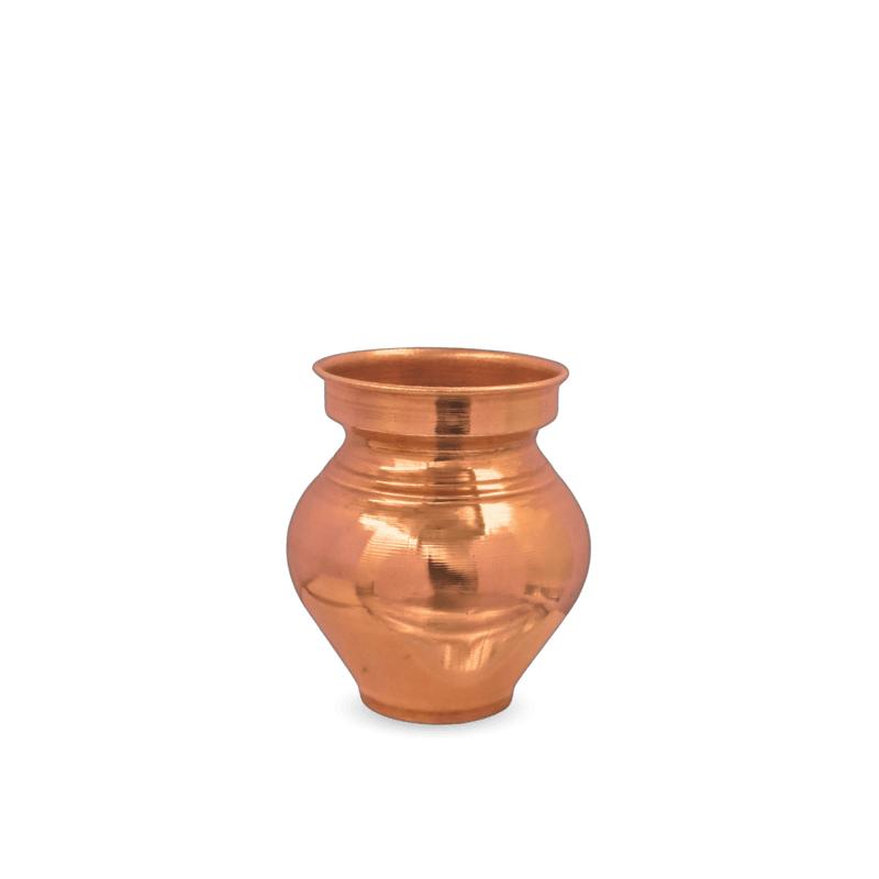 

Copper Pooja Kalsi Mini 3 (Pack Of 2) медный