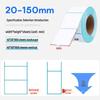 Durable 100x100 Self-Adhesive Thermal Label Paper for Supermarket Barcodes & Express Waybills