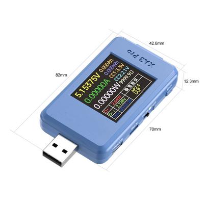 USB Intelligent Tester for Fast Charging Current Voltage Detection Supports PD 0 0 AP24A Compatible with Type C