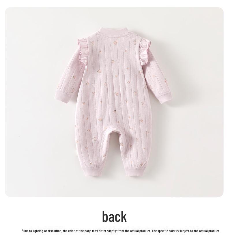 Unisex Baby Cotton Long Sleeve Bodysuit Pajamas