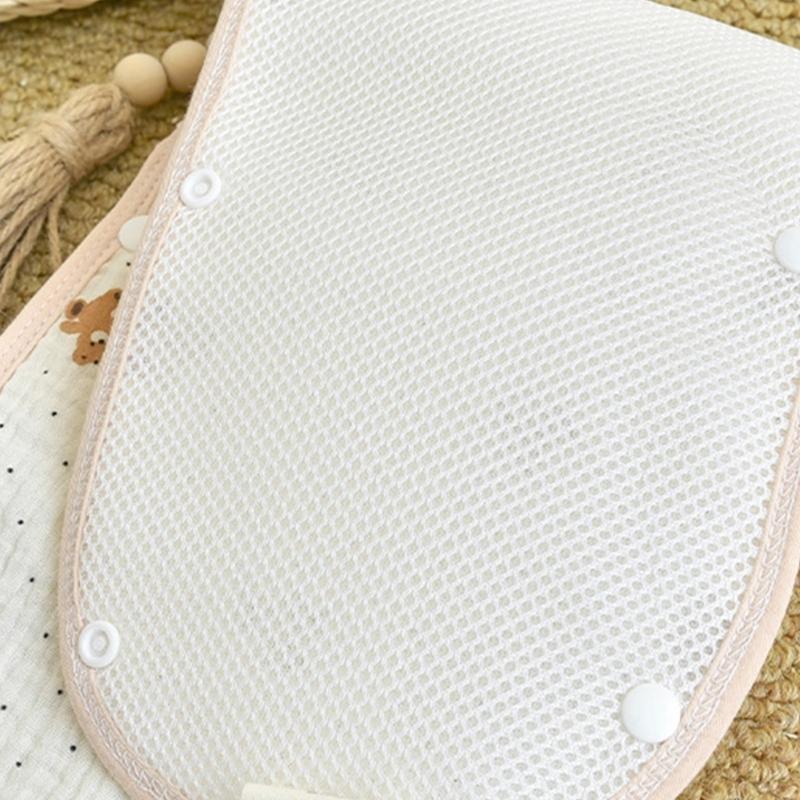 Soft Breathable Cotton Baby Strollers Accessories Set Easy To Install Baby Strollers Handle Cover Set for Safety & Comfort