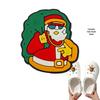 Detachable Christmas Shoe Buckle: PVC Flower Decoration for Hole Shoes