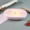 Candle Jars and Storage Pots Mold Multiuse Silicone Candle Pots Mold for Homemade Vase and Candle Holder Container