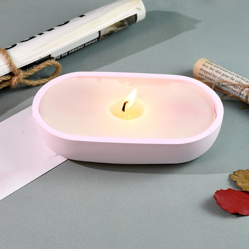 Candle Jars and Storage Pots Mold Multiuse Silicone Candle Pots Mold for Homemade Vase and Candle Holder Container