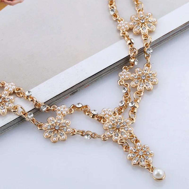 Fashion Head Hoop Women Headband Hairband Rhinestones Hair Accessories Tiaras Girls Elegant Style Wedding Jewelry Headwear