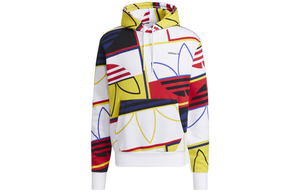 Adidas Logo Play Pullover Hoodie H31319 XS