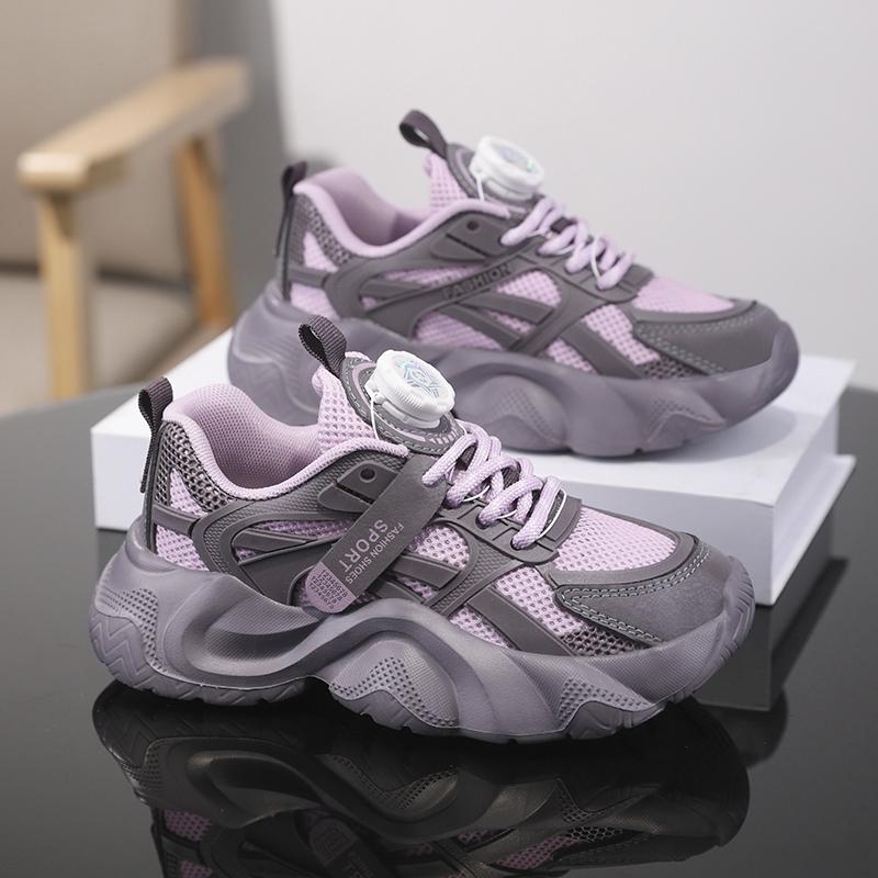 Summer 2025 Breathable Mesh Kids Dad Sneakers by Domestic Brand Size 35 (22.2cm)