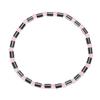 Fashionable Women Jewelry Cylinder Hematite Colorful Acrylic Beads Anklet Ankle Bracelet