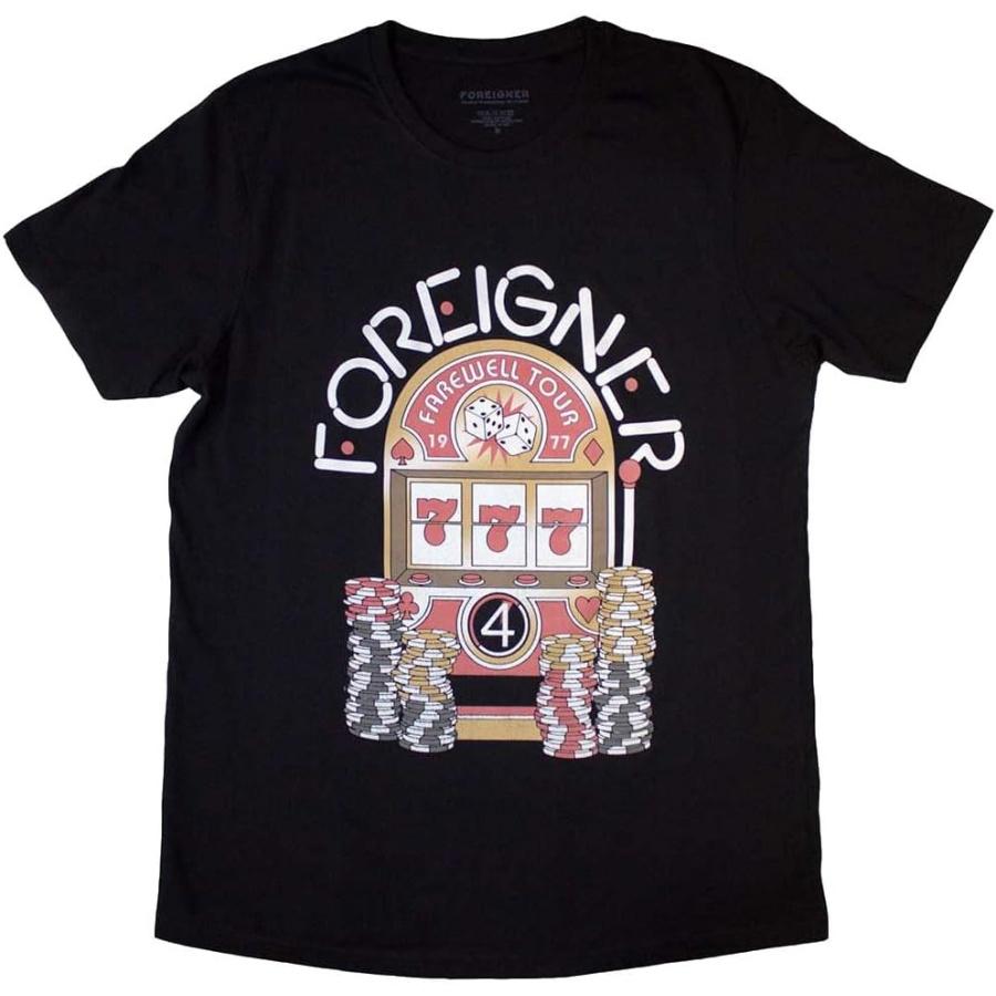Foreigner Farewell Tour T Shirt Black S
