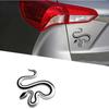 1Pc 3D Metal Snake Car Side Fender Rear Trunk Emblem Badge Sticker Decals for  JEEP Wrangler,Car decorations