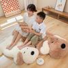 Large Dog Throw Pillow Futon Pad Plush Toy Teddy Dog Doll Children's Bedroom Tatami Futon Pad