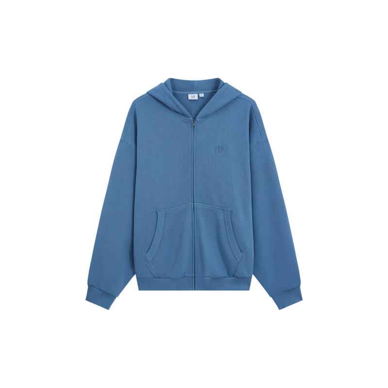 Gap Unisex 2026 Autumn American Trend Hooded Sweatshirt Jacket