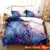 Fate Grand Order, Merlin Bedding Set Printed Bed Set With Pillowcase Duvet Cover Soft Single Double Queen Super King Size