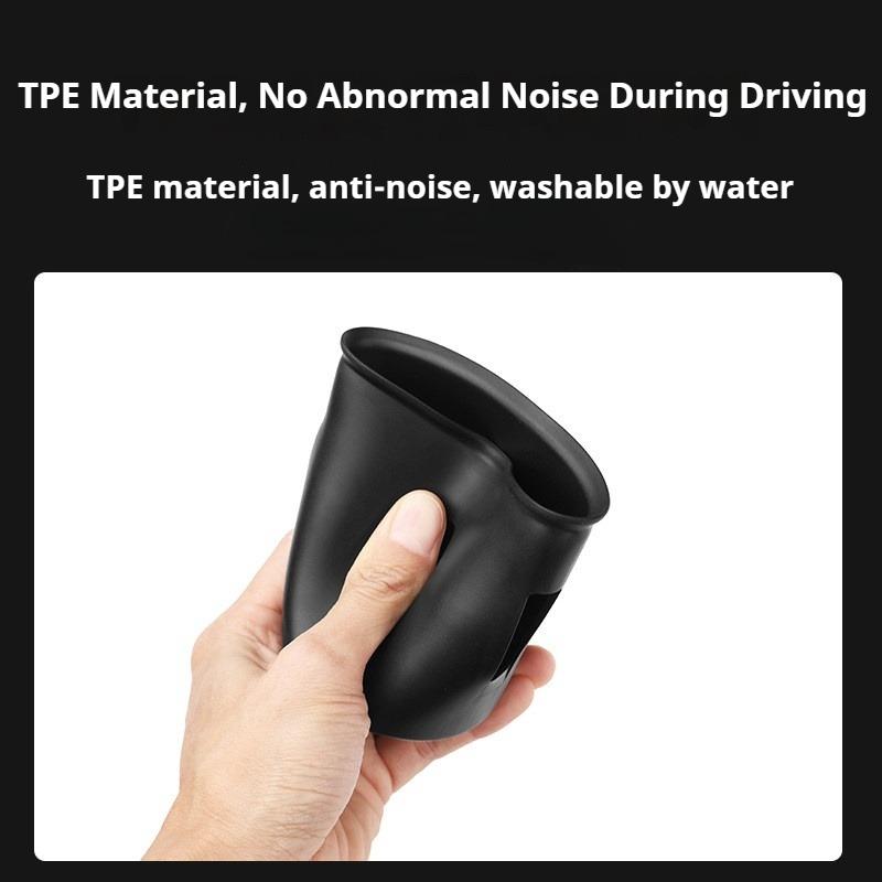 For Xpeng G9 Xiaopeng G9 2025 2026 Cup Slot Storage Pad Shockproof Cup Holder Mat Interior Protective Accessories