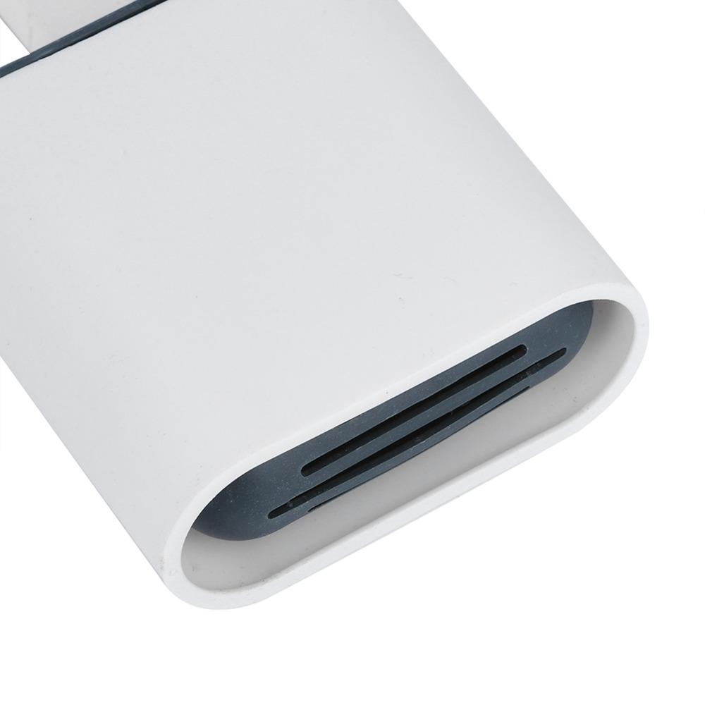 2pcs Drill-Free Mounting Toilet Bowl Brush Silicone Bristles Toilet Brush Holder Set  Campers
