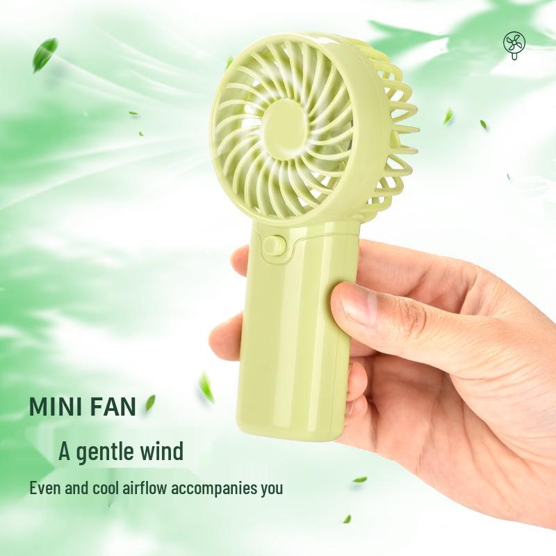 Yisheng Portable Mini Handheld Fan: Powerful Battery for Student Dorms & Summer Cooling
