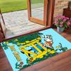 Crystal Velvet Rug Custom Name Text, Soft Non Slip Floor Mat Home DecorPippi Longstocking