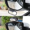 1Pc Car Mirror Auxiliary Rear View Mirror Wide Angle Side Rear Mirrors Reverse Blind Spot 360° Adjustable Car Accessories