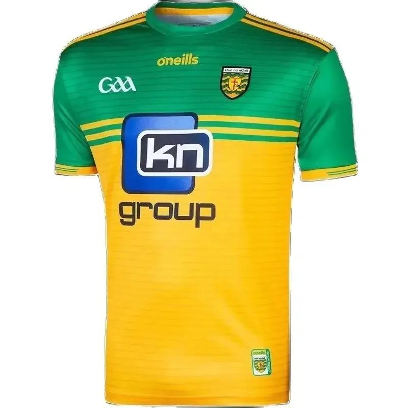 

GAA Kilkenny Antrim New York Donegal Longford Rugby Jerseys Training Comfortable Breathable Competition Jerseys S білий