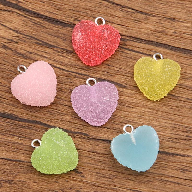

Candy Style Star Pendants Metal Ring Pendants DIY Jewelry Making Necklaces Earrings Craft Accessories 10pcs разноцветный