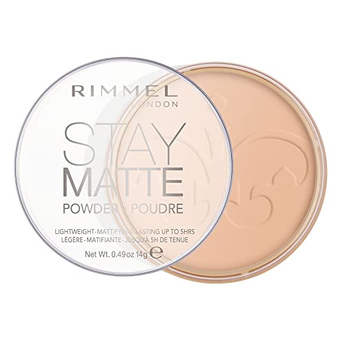 RIMMEL LONDON Stay Matte Long Lasting Pressed Powder - Silky Beige (Parallel Import)