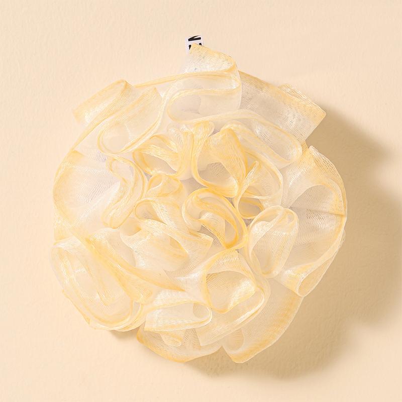 

2-в-1 Мыльница Сетчатый мешочек для вспенивания мыла Отшелушивающий Утолщенный мешочек для мыла Губка для вспенивания мыла для ванны Отшелушивающая мочалка для душа Ванная комната светло-желтого